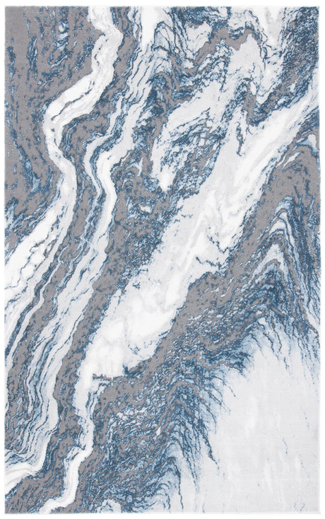 Safavieh Craft 4'-0" x 6'-0" Rug in Blue / Grey