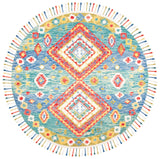 Safavieh Aspen 7'-0" x 7'-0" Rug in Green / Red