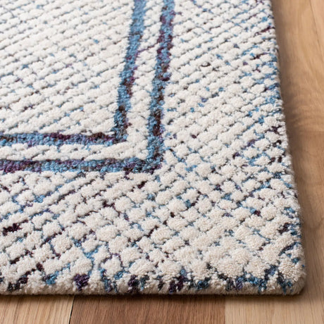 Safavieh Abstract 5'-0" x 8'-0" Rug in Ivory / Navy