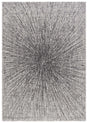 Safavieh Courtyard 5'-3" x 7'-7" Rug in Grey / Black