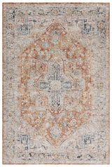 Safavieh Silverado 4'-0" x 6'-0" Rug in Rust / Blue