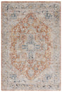 Safavieh Silverado 4'-0" x 6'-0" Rug in Rust / Blue
