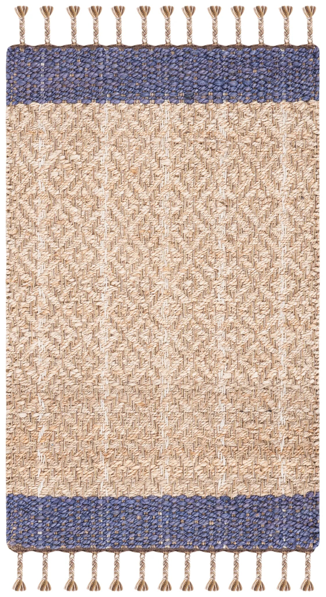 Safavieh Cape Cod 2'-3" x 3'-9" Rug in Natural / Purple
