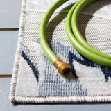 Safavieh Cabana 4'-0" x 6'-0" Rug in Grey / Navy