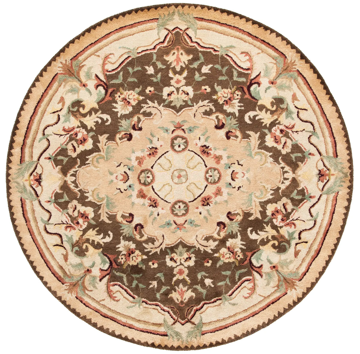 Safavieh Empire 6'-0" x 6'-0" Rug in Brown / Beige