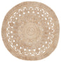 Safavieh Natural Fiber 5'-0" x 5'-0" Rug in Natural