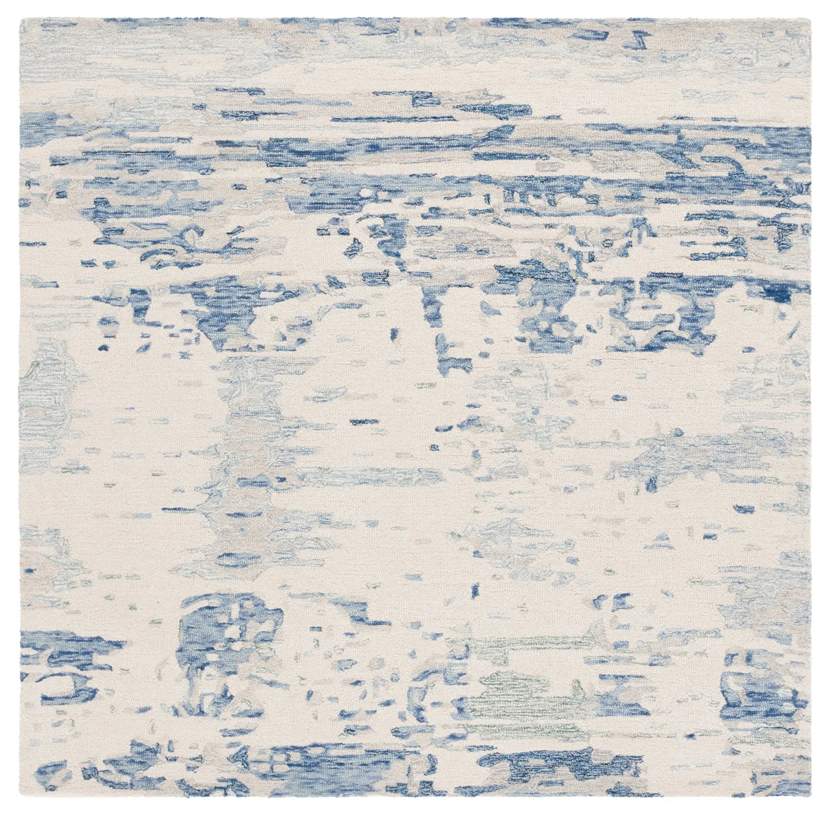 Safavieh Metro 6'-0" x 6'-0" Rug in Ivory / Blue