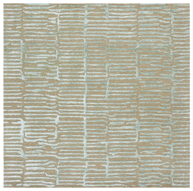Safavieh Soho 6'-0" x 6'-0" Rug in Green / Brown