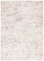 Safavieh Ravine Shag 4'-0" x 6'-0" Rug in Beige / Ivory