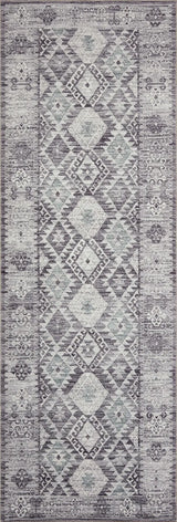 Loloi Zion Zio-03 Charcoal/Slate Rugs - runner flat