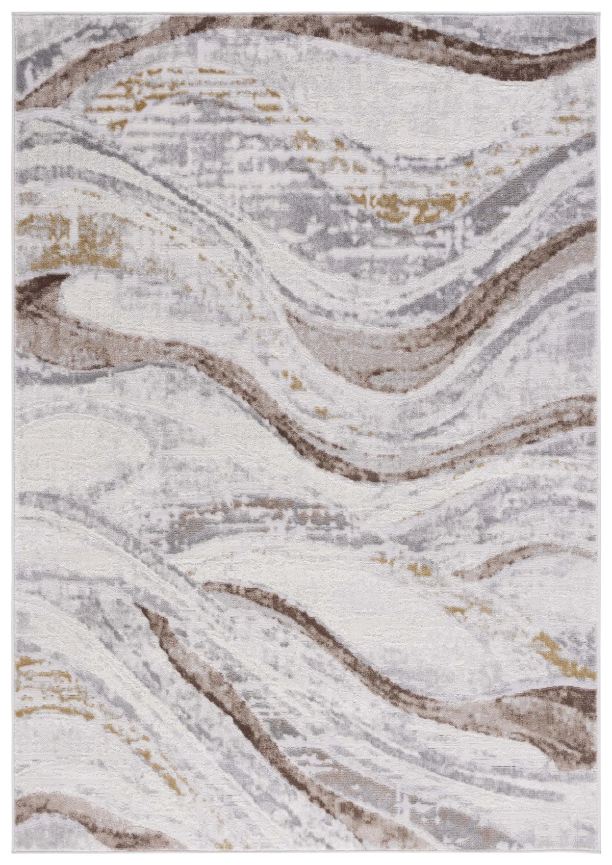Safavieh Palma 4'-0" x 6'-0" Rug in Beige / Brown