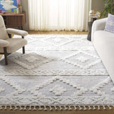 Safavieh Moroccan Tassel Shag 10'-0" x 14'-0" Rug in Ivory / Beige