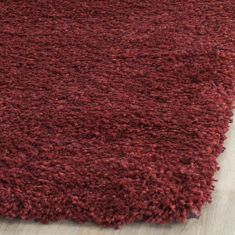 Safavieh Shag 2'-3" x 11'-0" Rug in Maroon