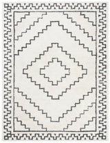 Safavieh Casablanca 10'-0" x 14'-0" Rug in Ivory / Black