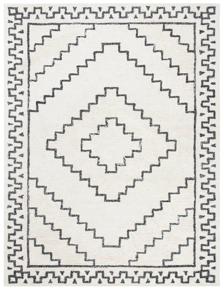 Safavieh Casablanca 10'-0" x 14'-0" Rug in Ivory / Black