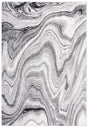 Safavieh Amelia 4'-5" x 6'-5" Rug in Light Grey / Ivory