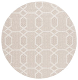 Safavieh Global 6'-7" x 6'-7" Rug in Beige / Ivory