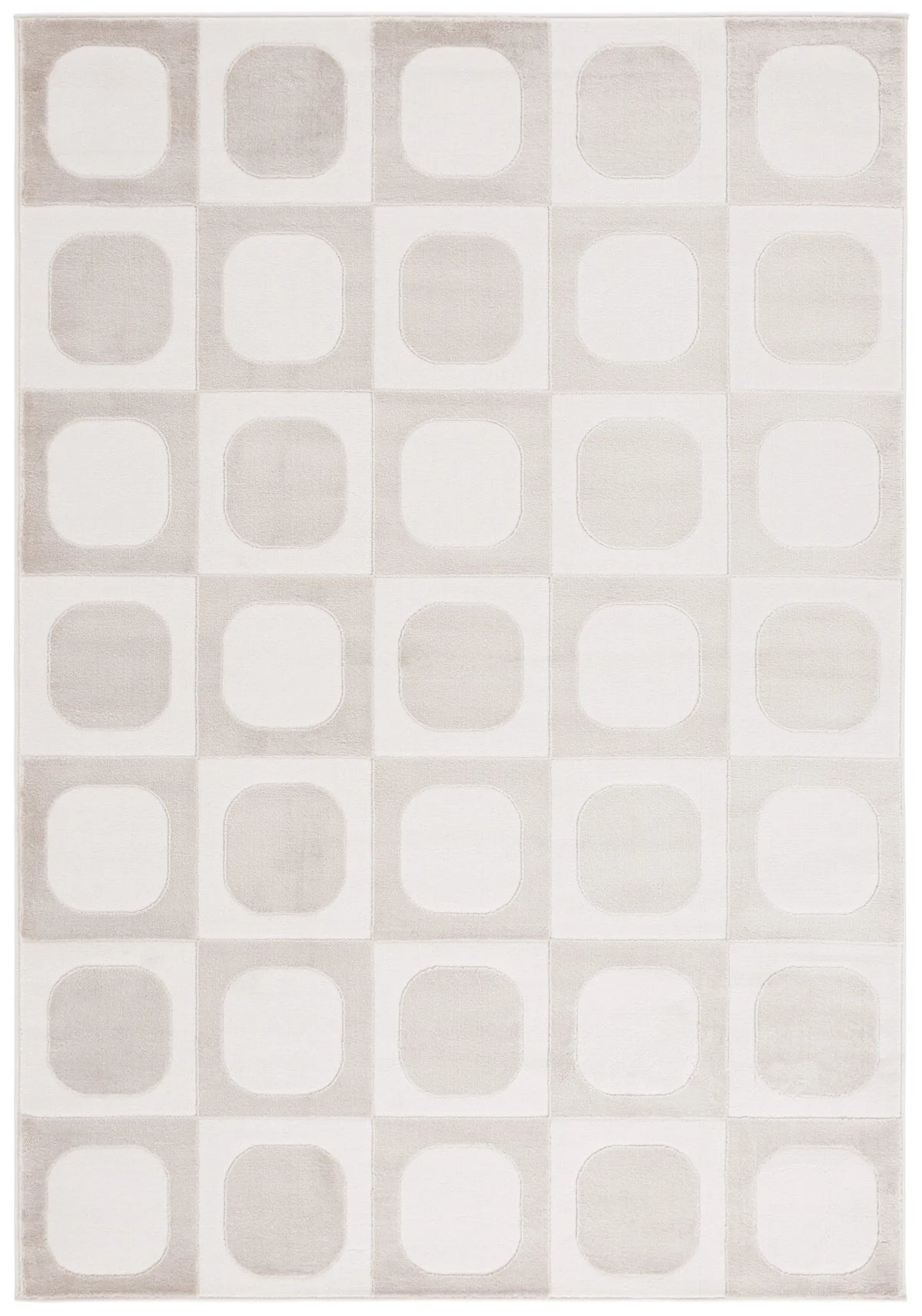 Safavieh Saylor 100 4'-0" x 6'-0" Rug in Beige / Ivory