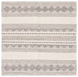 Safavieh Natura 5'-0" x 5'-0" Rug in Grey / Ivory