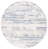 Safavieh Whisper 6'-7" x 6'-7" Rug in Grey / Blue Ivory