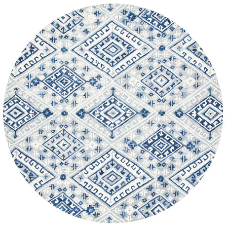 Safavieh Aspen 7'-0" x 7'-0" Rug in Grey / Navy