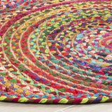 Safavieh Cape Cod 5'-0" x 5'-0" Rug in Red / Multi