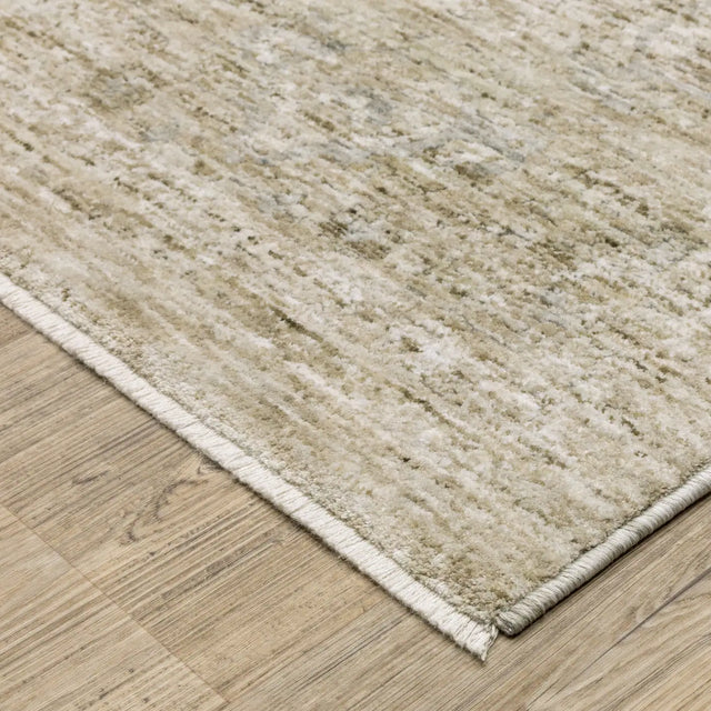 Oriental Weavers Sphinx Avalon AVA07 Grey Rugs - corner detail