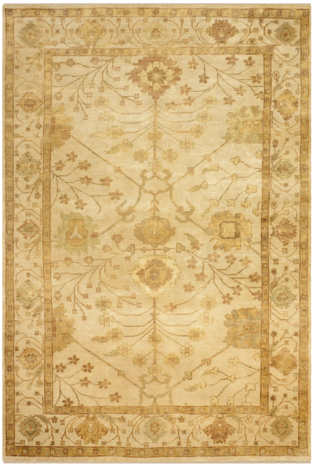 Safavieh Oushak 6'-0" x 9'-0" Rug in Ivory / Ivory