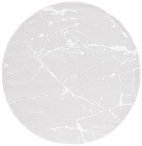 Safavieh Whisper 6'-7" x 6'-7" Rug in Grey / Ivory