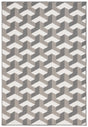 Safavieh Pyramid 4'-5" x 6'-5" Rug in Grey / Ivory