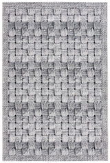 Safavieh Barbados 500 4'-0" x 6'-0" Rug in Black / Ivory