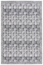 Safavieh Barbados 500 4'-0" x 6'-0" Rug in Black / Ivory