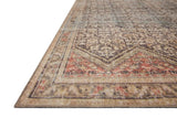 Loloi Loren Lq-17 Charcoal/Multi Rugs - rug corner