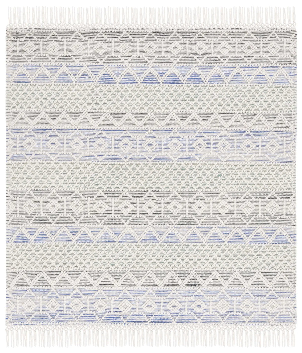 Safavieh Natura 6'-0" x 6'-0" Rug in Ivory / Light Blue