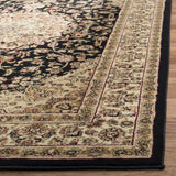 Safavieh Lyndhurst 5'-3" x 7'-6" Rug in Black / Ivory