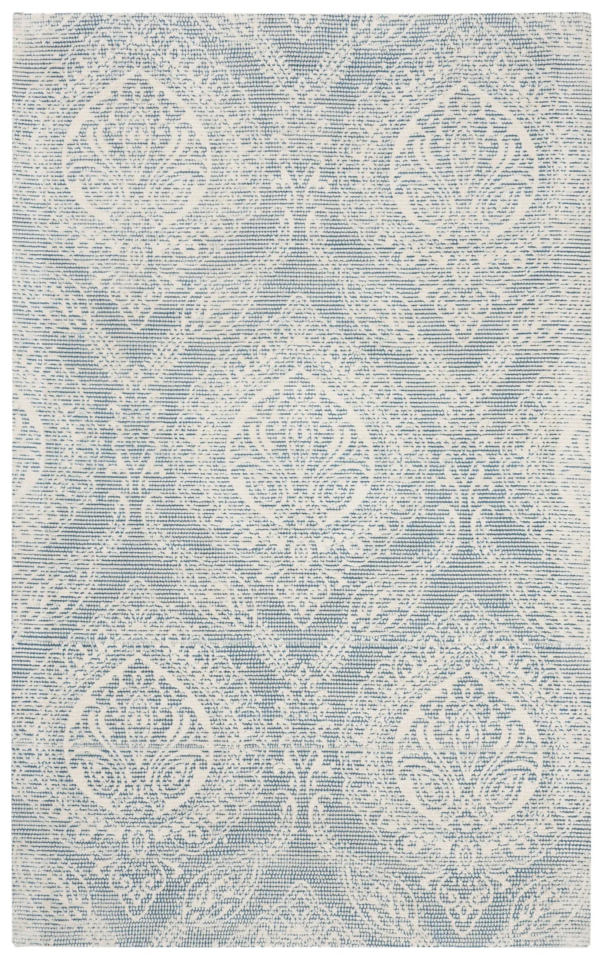 Safavieh Marbella 3'-0" x 5'-0" Rug in Turquoise / Ivory