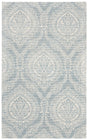 Safavieh Marbella 3'-0" x 5'-0" Rug in Turquoise / Ivory