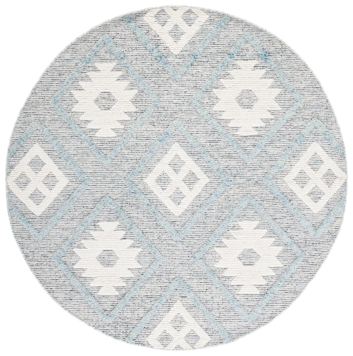 Safavieh Vermont 6'-0" x 6'-0" Rug in Blue / Ivory