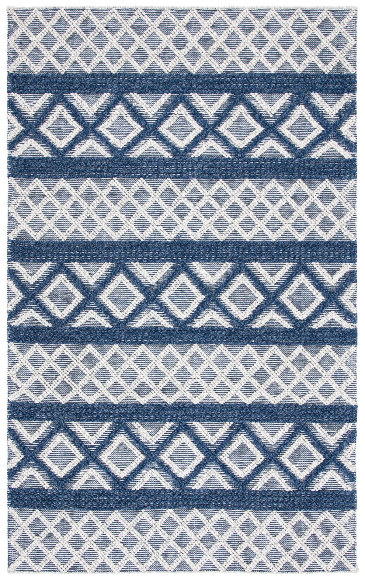 Safavieh Vermont 4'-0" x 6'-0" Rug in Ivory / Blue
