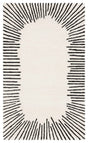 Safavieh Fifth Avenue 3'-0" x 5'-0" Rug in Ivory / Black