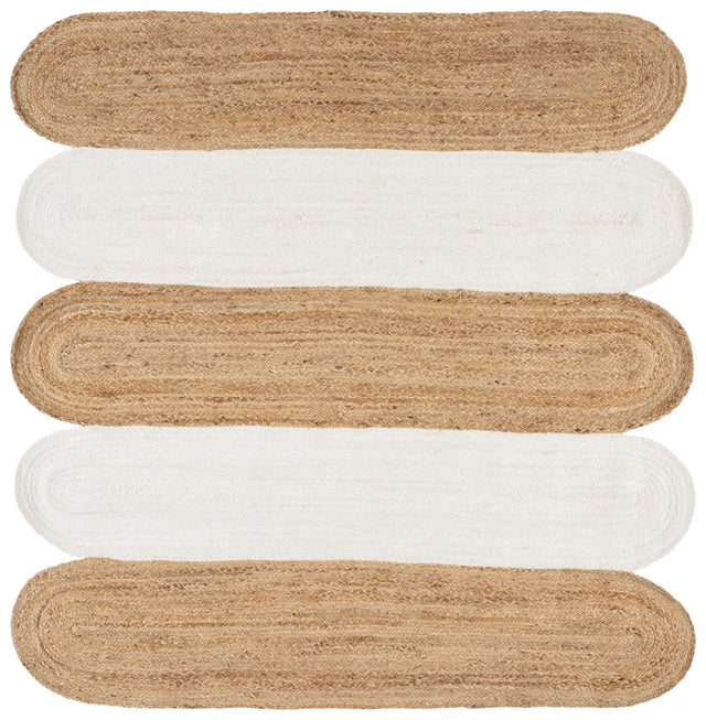 Safavieh Natural Fiber 6'-0" x 6'-0" Rug in Natural / Bleach