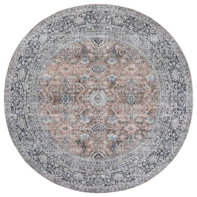 Safavieh Arizona 6'-0" x 6'-0" Rug in Copper / Olive