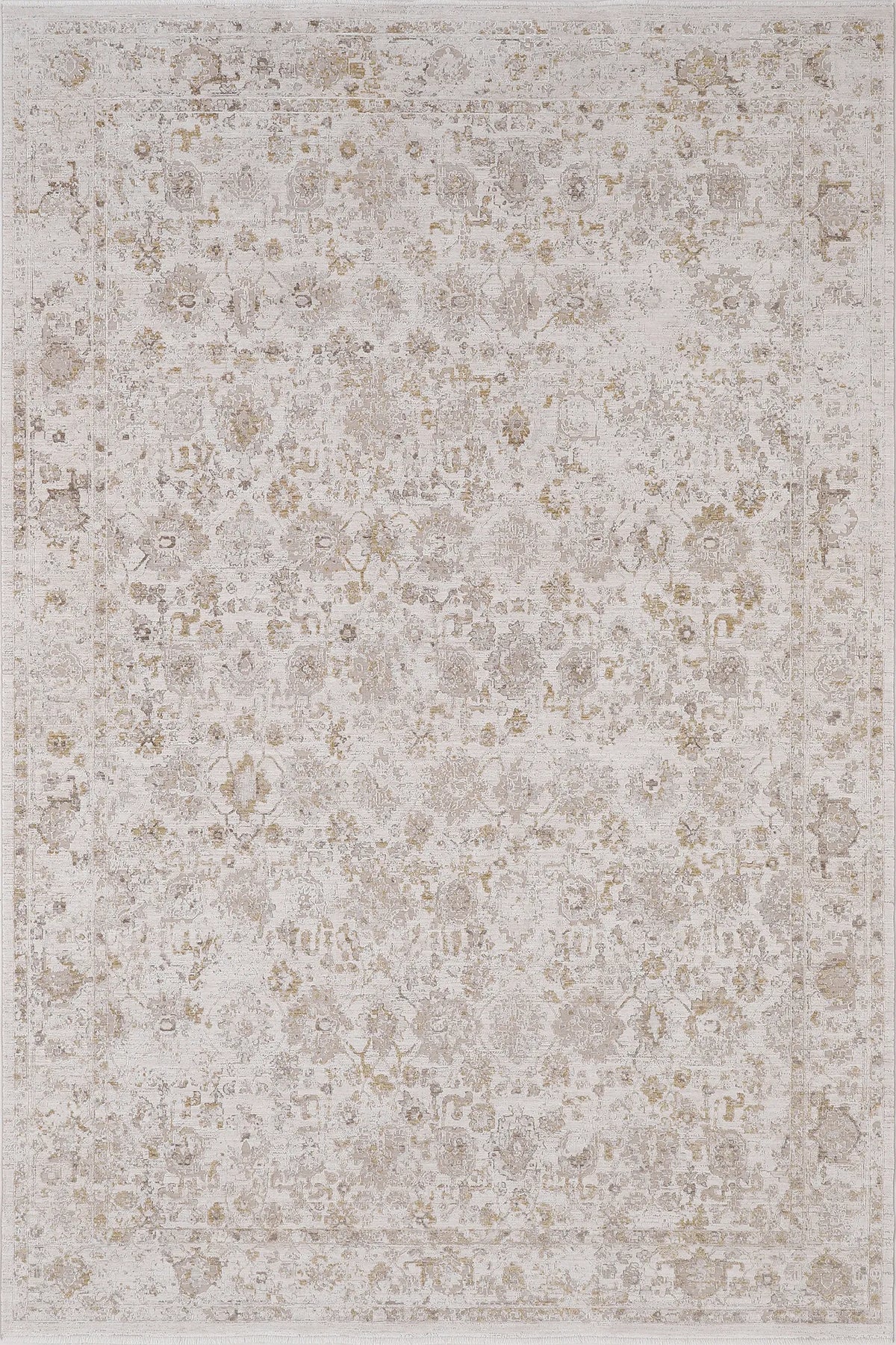 Dynamic Rugs Lara 14622 Power Loomed Traditional Beige/Cream Rug - Rectangular