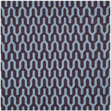 Safavieh Dhurries 7'-0" x 7'-0" Rug in Purple / Blue
