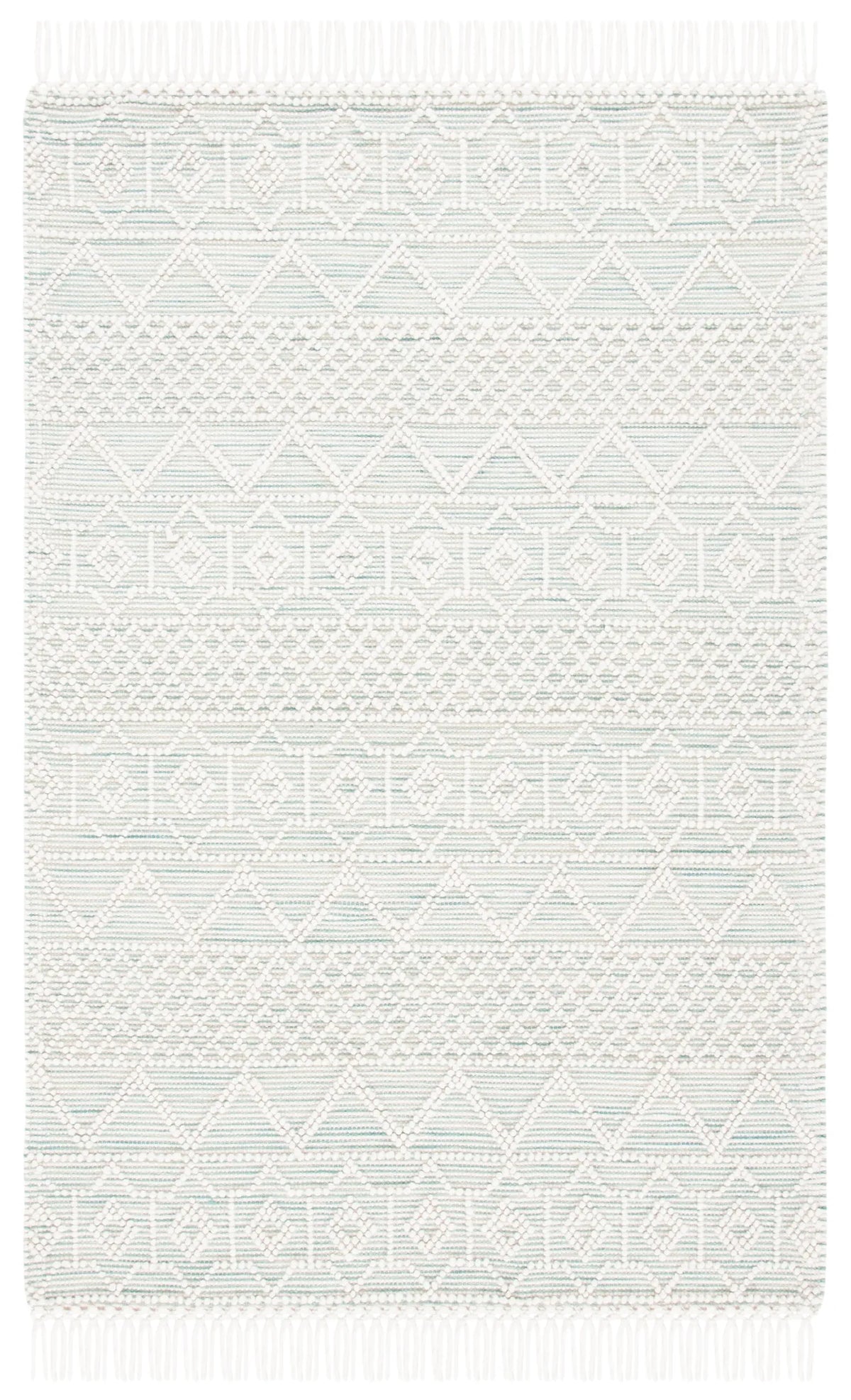 Safavieh Natura 5'-0" x 8'-0" Rug in Ivory / Light Green