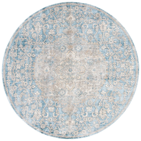 Safavieh Dream 6'-7" x 6'-7" Rug in Blue / Grey