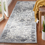 Safavieh Trace 2'-3" x 9'-0" Rug in Grey / Ivory