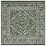 Safavieh Adirondack 6'-0" x 6'-0" Rug in Dark Green / Ivory