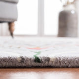 Safavieh Bella 4'-0" x 6'-0" Rug in Grey / Red