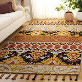 Safavieh Suzani 5'-0" x 8'-0" Rug in Rust / Gold
